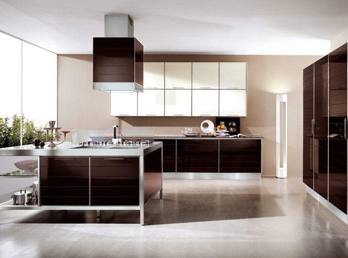 Ambientazione cucina modello BRILLANT (STOSA)